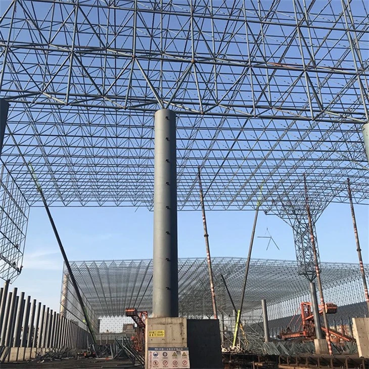 Steel Structure Bolt Ball Grid Mall